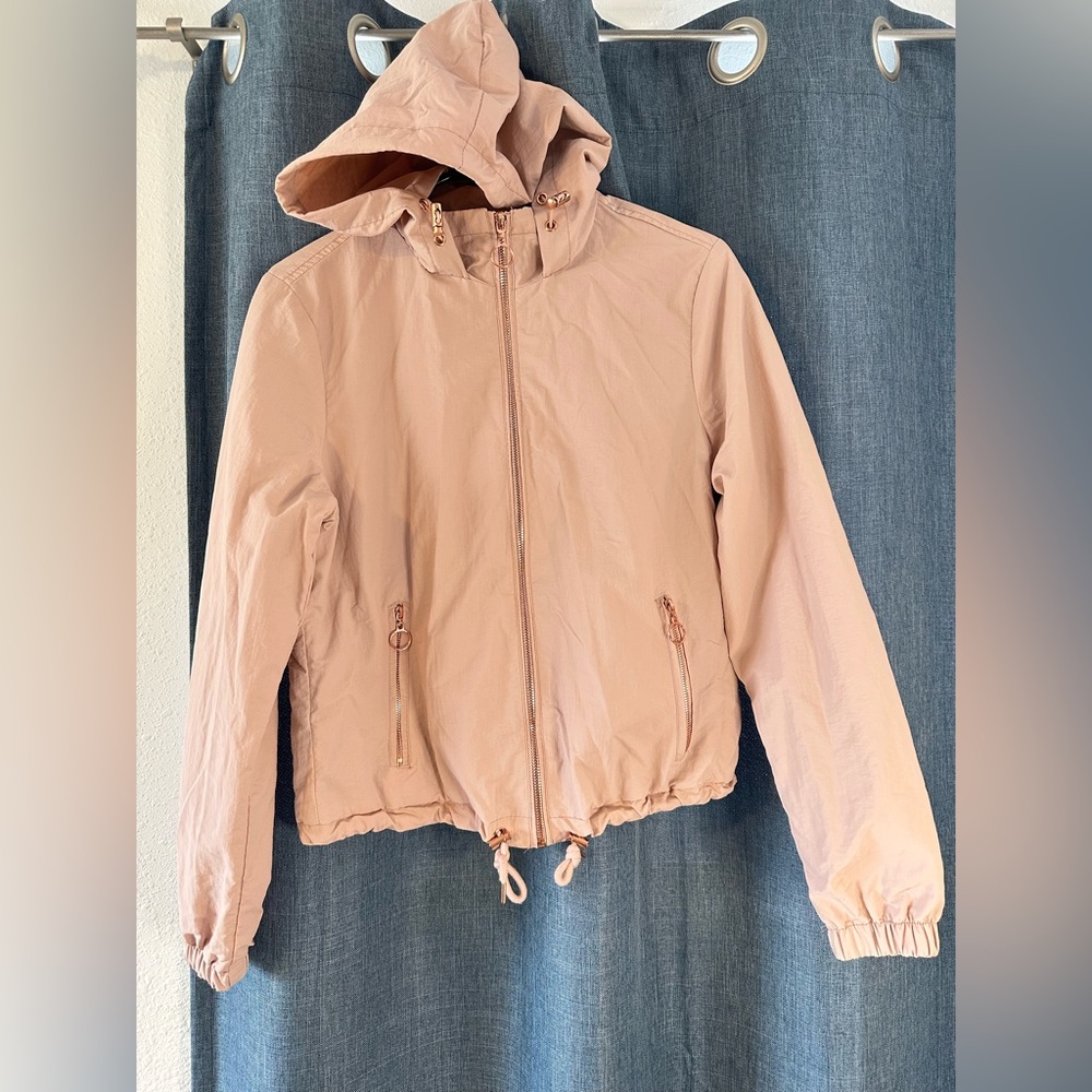 Ashley by 26 International Utility Collection windbreaker jacket pink size M